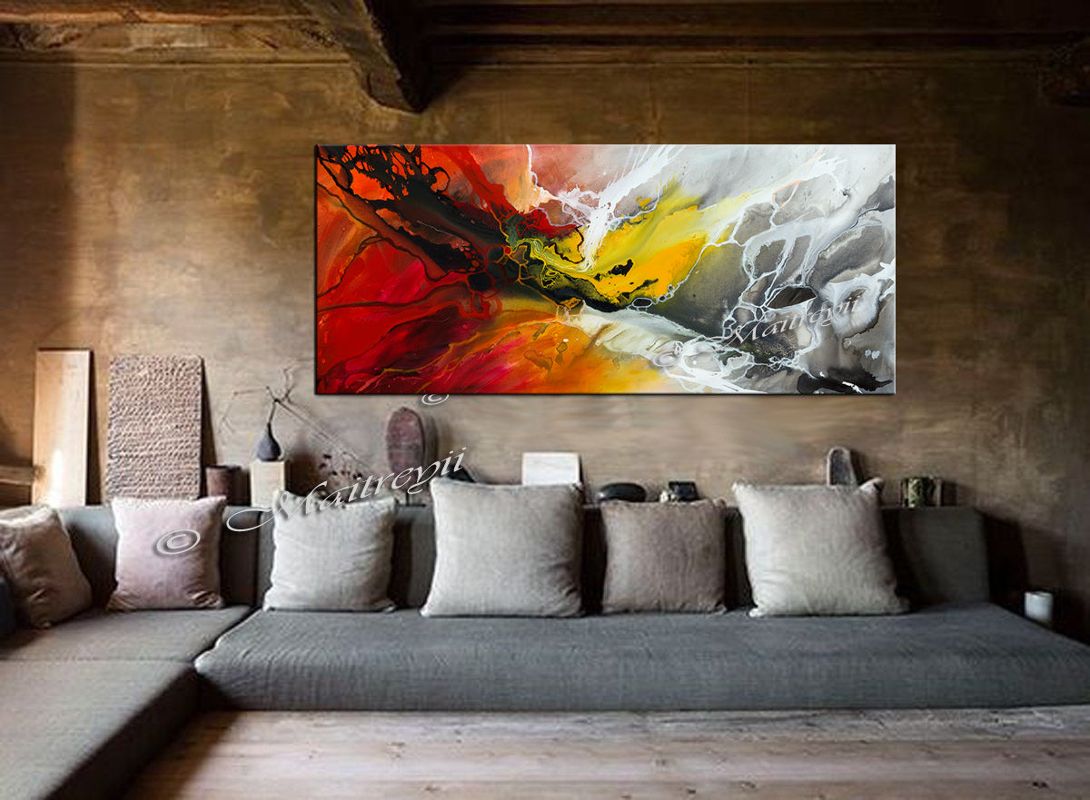Abstract Modern Art Oil Painting on Canvas Modern Wall Art Amazing Painting - Amazing Abstract 8 - LargeModernArt