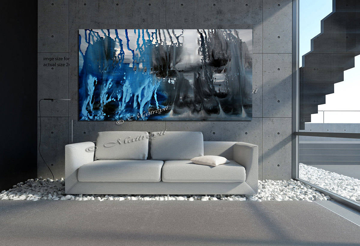 Abstract Paintings For Sale | Cityscape Original Paintings Modern Art For Luxury Homes | The Urban City