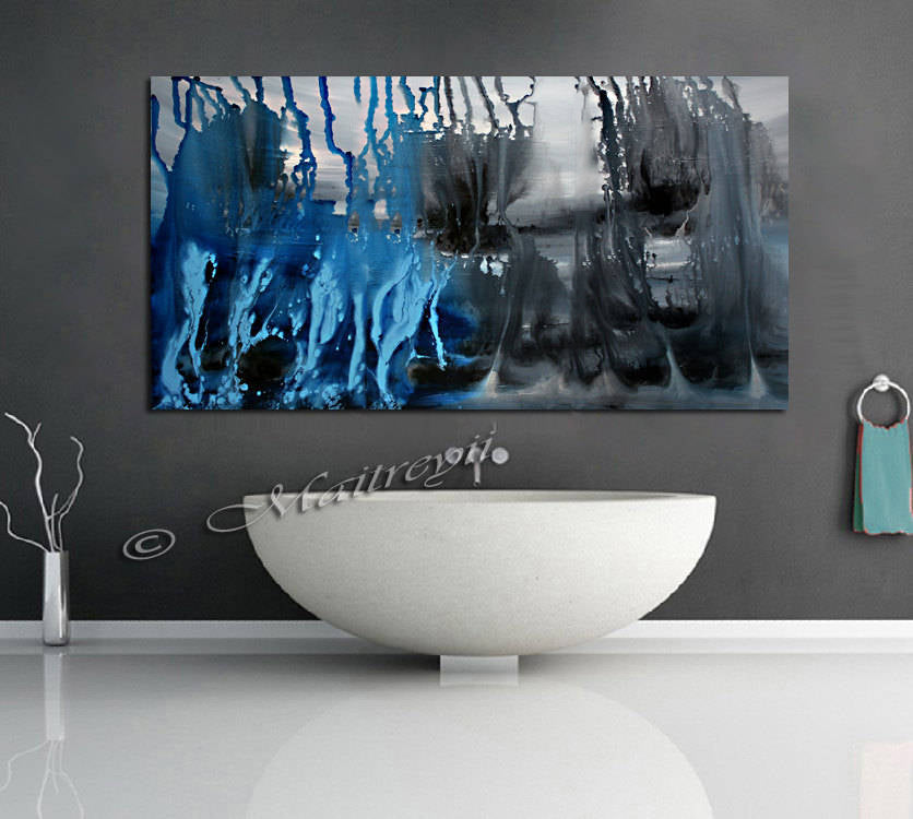 Abstract Paintings For Sale | Cityscape Original Paintings Modern Art For Luxury Homes | The Urban City