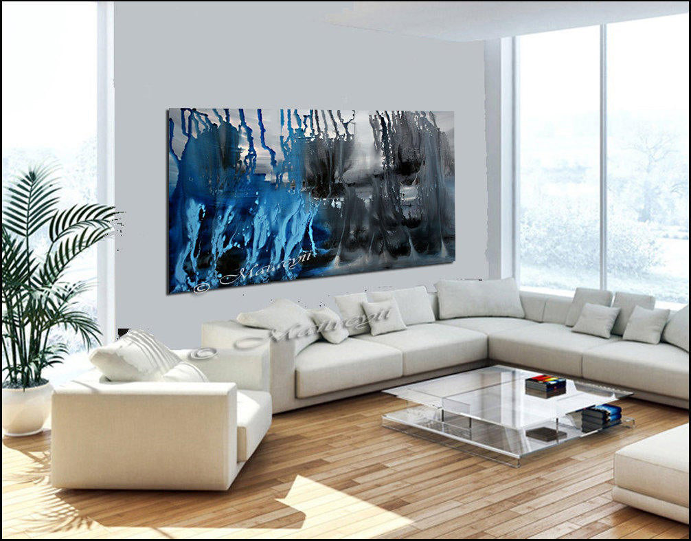 Abstract Paintings For Sale | Cityscape Original Paintings Modern Art For Luxury Homes | The Urban City
