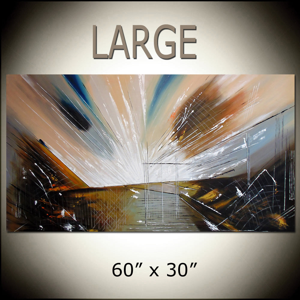 Modern Wall Art - Earthly Light - LargeModernArt