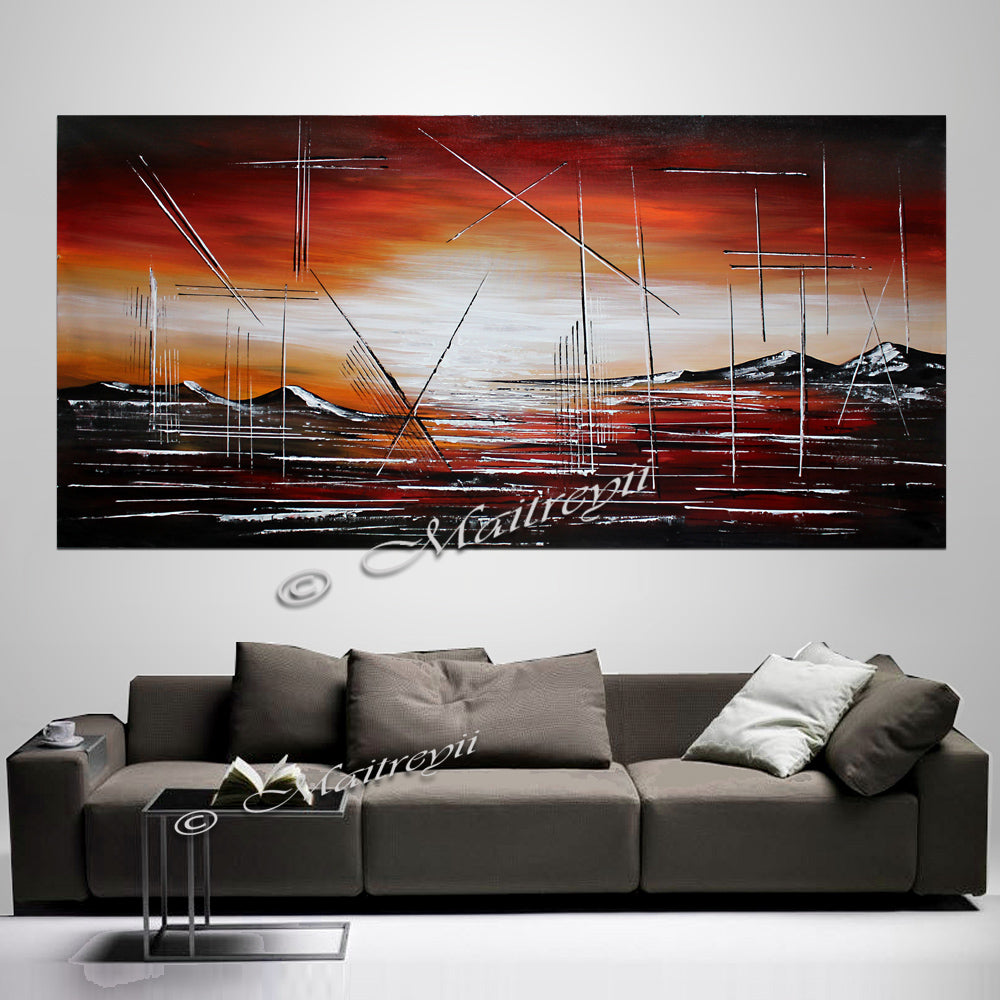 Original Painting - First Sunset - LargeModernArt