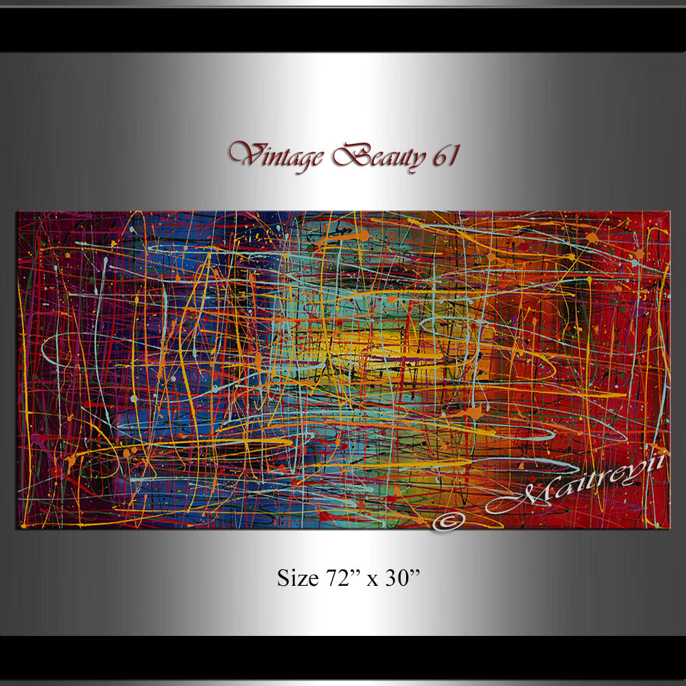 Jackson Pollock - Where to Buy Affordable Art Online | LargeModernArt - Vintage Beauty 61 - LargeModernArt