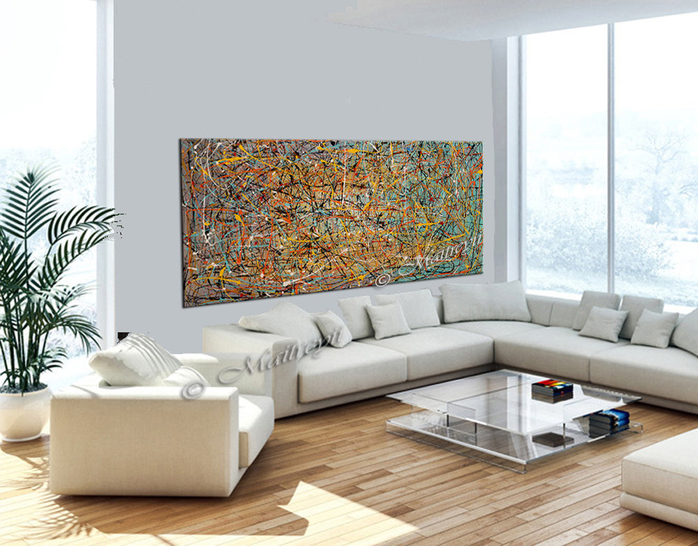 Modern Art Online Gallery | Jackson Pollock | LargeModernArt - Vintage Beauty 72 - LargeModernArt