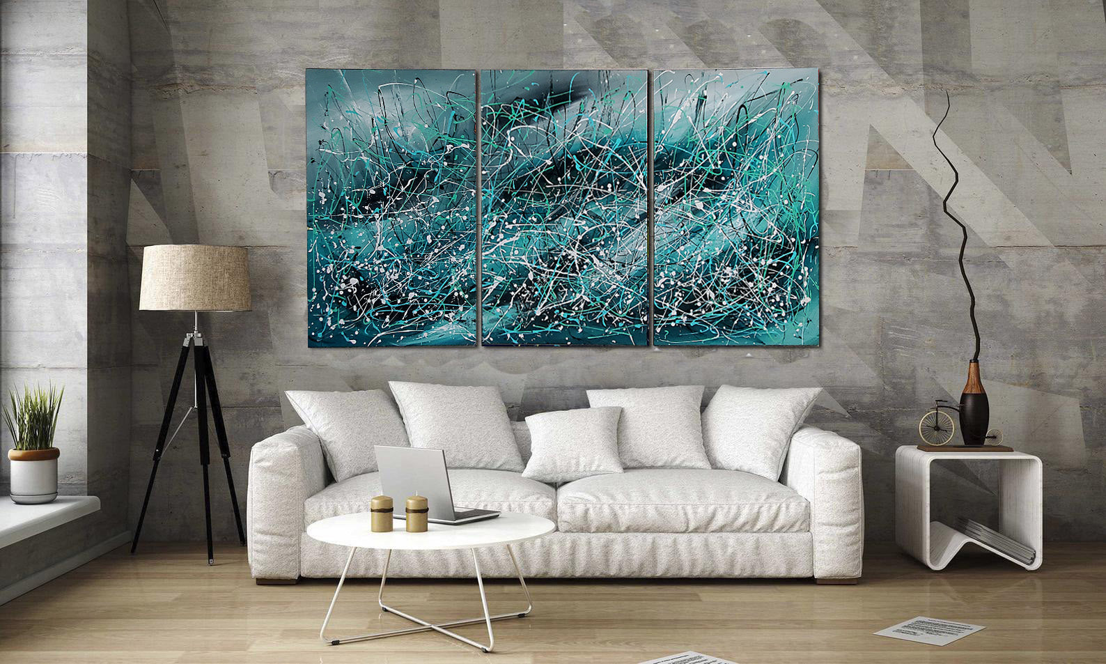 Modern Art 72, Wall Art Home Decor - Beauty in Peace - LargeModernArt