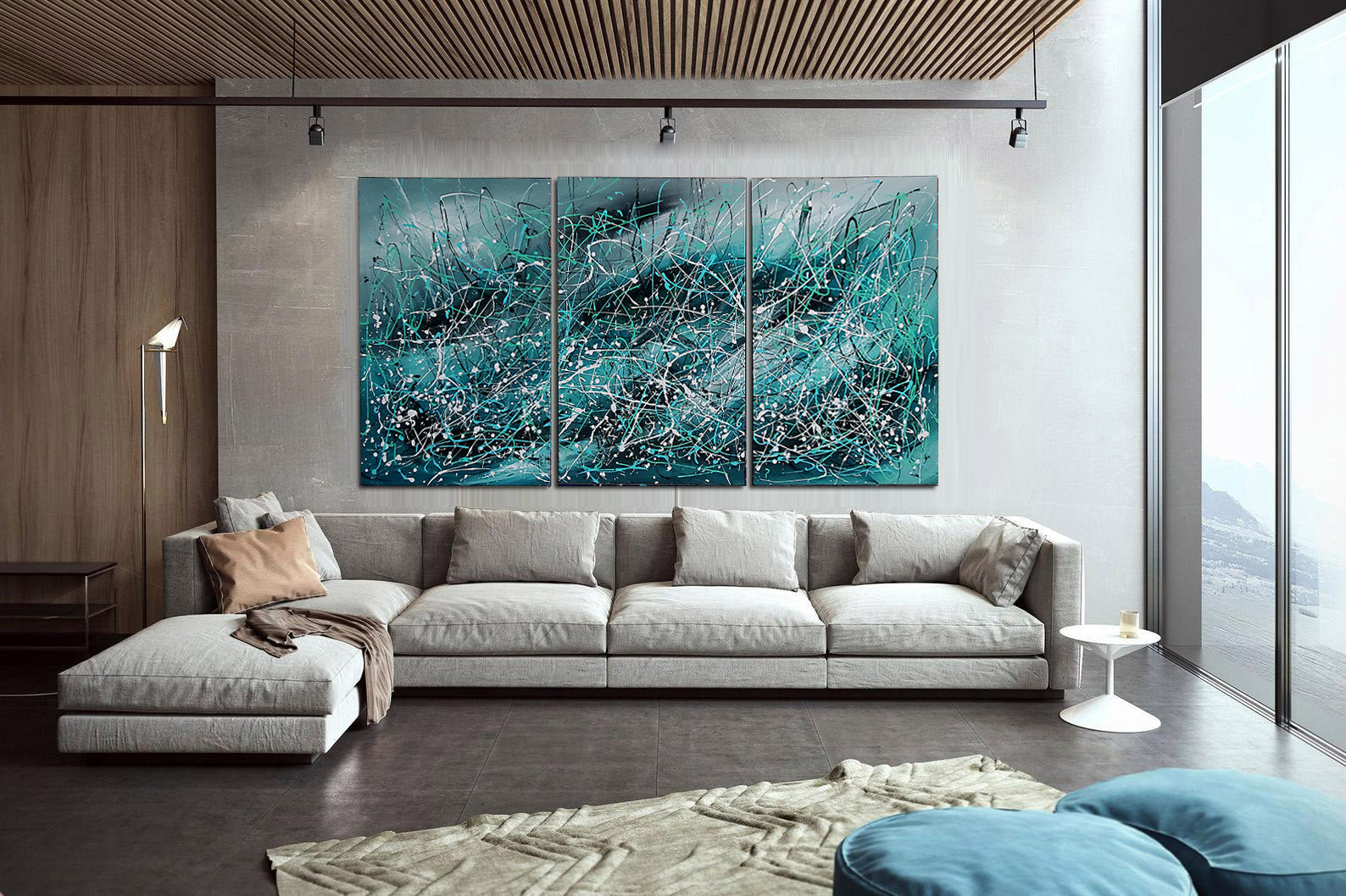 Modern Art 72, Wall Art Home Decor - Beauty in Peace - LargeModernArt