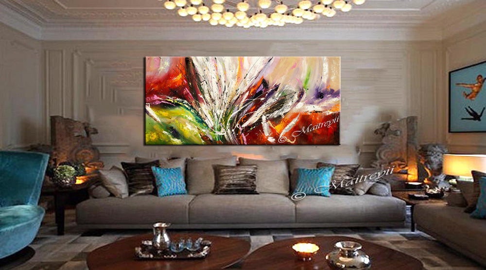 Abstract Modern Art Oil Painting on Canvas Modern Wall Art Amazing Abstract Painting - Abstract Art 87 - LargeModernArt