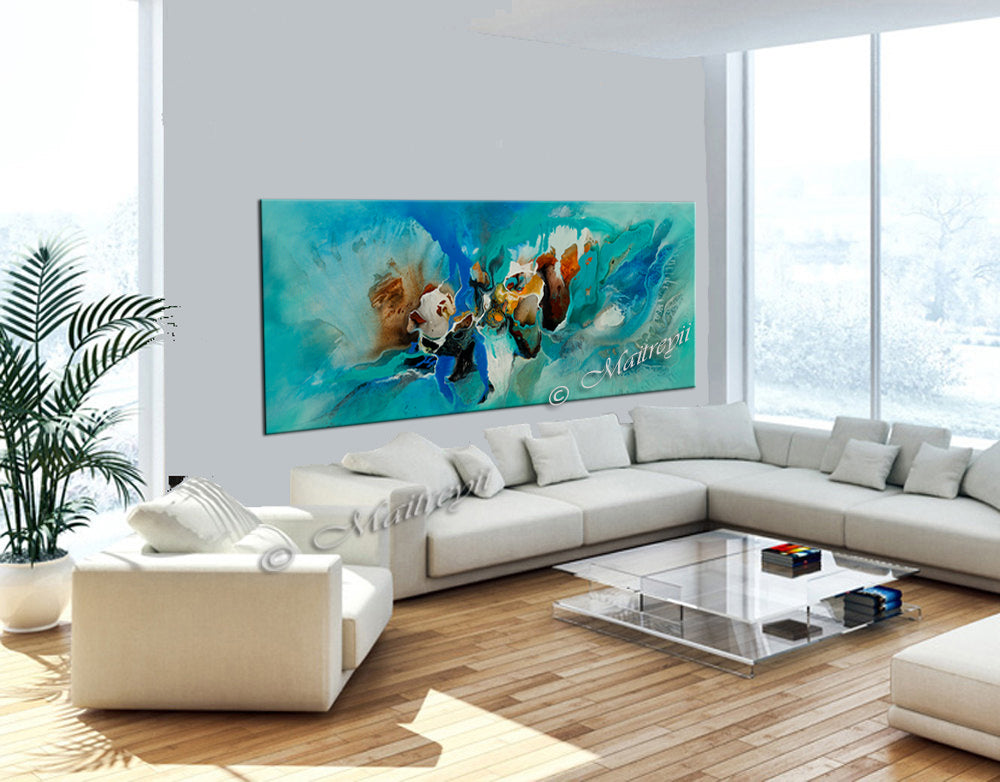 Abstract Modern Art Oil Painting on Canvas Modern Wall Art Amazing Abstract Painting - Amazing Abstract 1 - LargeModernArt