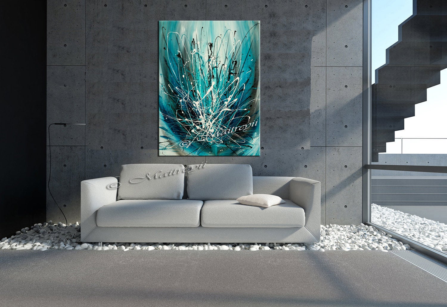 Modern Wall Art - Glimpse of Light 5 - LargeModernArt