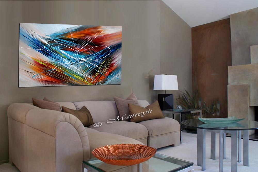 Abstract Paintings For Sale -  Light Fantasy - LargeModernArt