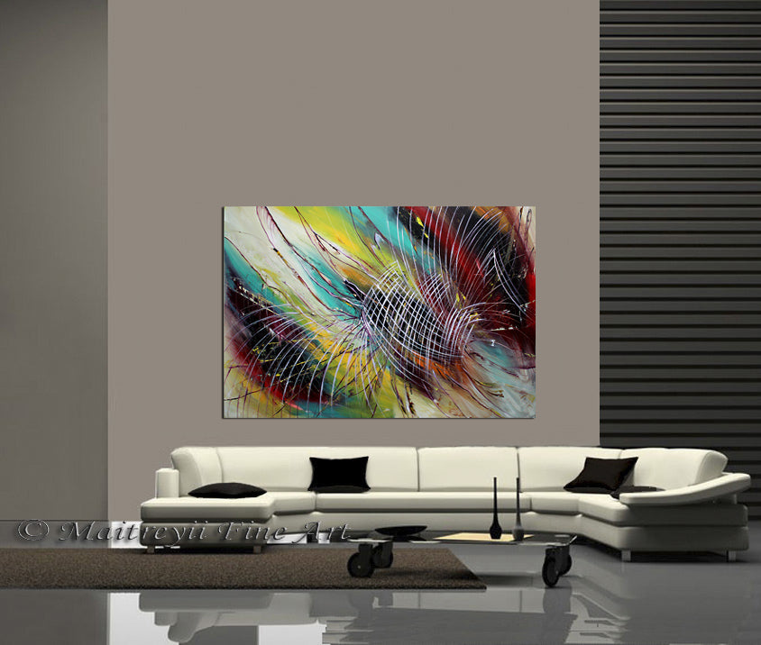 Original Modern Art - Thrive Beauty - LargeModernArt