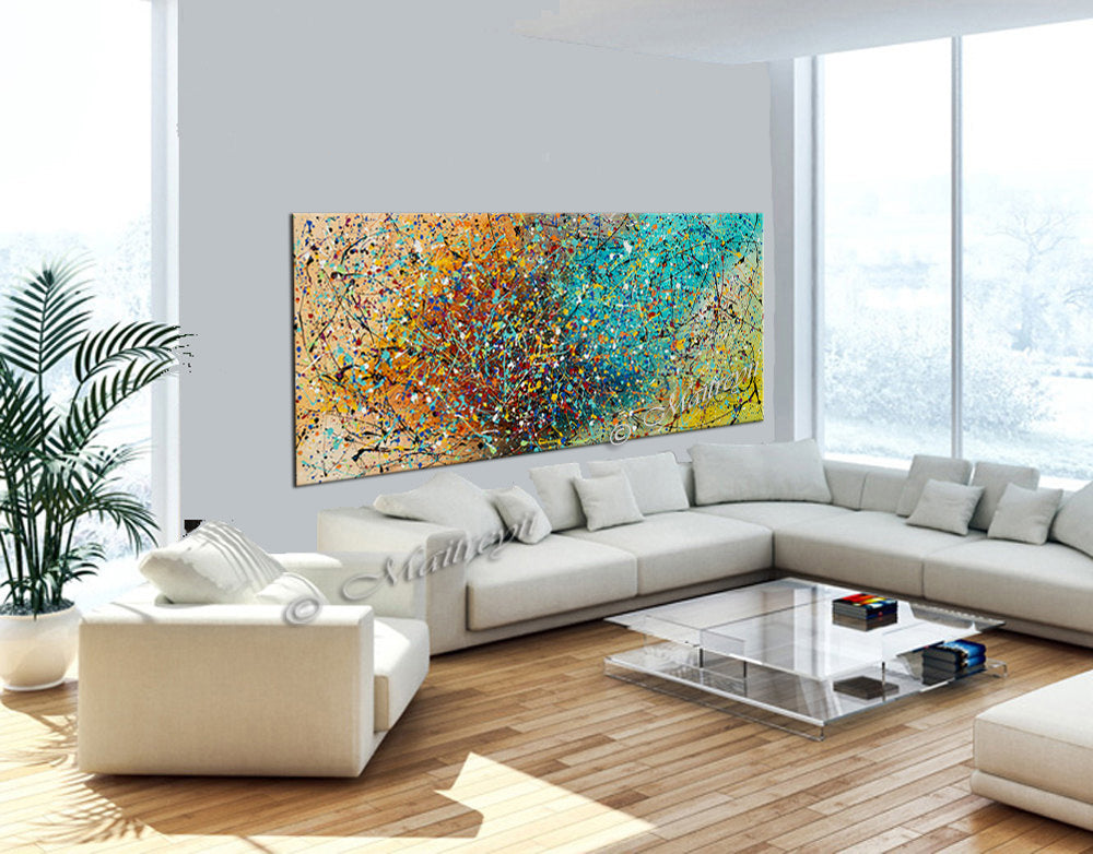 Original Canvas Paintings for Sale | LargeModernArt - Vintage Beauty 100 - LargeModernArt
