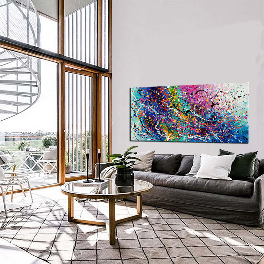 Modern Abstract Wall Art - Jackson Pollock - Vintage Beauty 128 - LargeModernArt