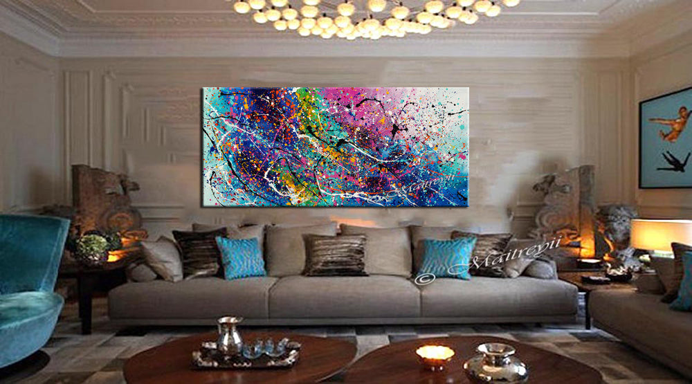 Modern Abstract Wall Art - Jackson Pollock - Vintage Beauty 128 - LargeModernArt