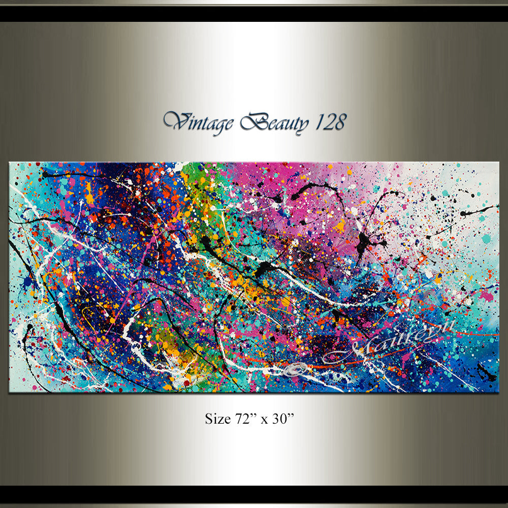 Modern Abstract Wall Art - Jackson Pollock - Vintage Beauty 128 - LargeModernArt