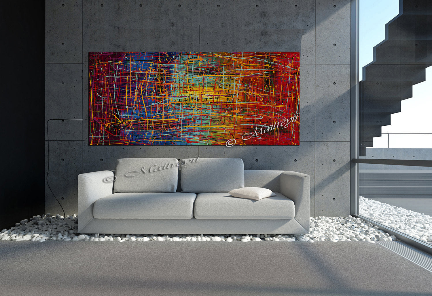 Jackson Pollock - Where to Buy Affordable Art Online | LargeModernArt - Vintage Beauty 61 - LargeModernArt