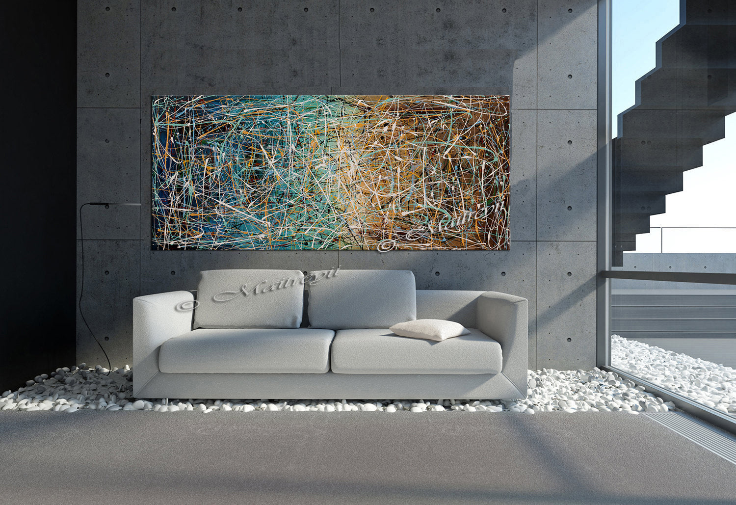 Contemporary Art for Sale | Jackson Pollock | LargeModernArt - Vintage Beauty 69 - LargeModernArt