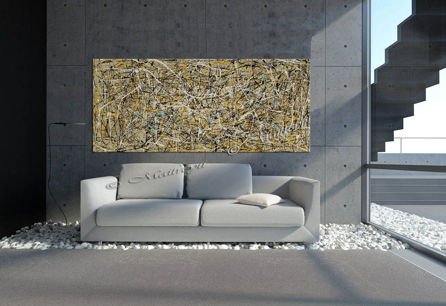 Modern Art for Sale Online | Jackson Pollock | LargeModernArt -Vintage Beauty 70 - LargeModernArt