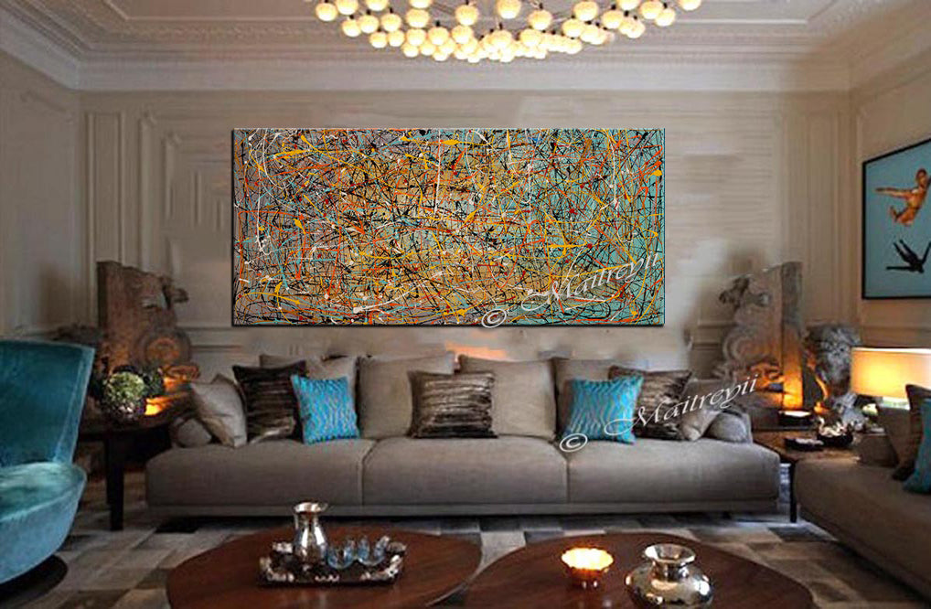 Modern Art Online Gallery | Jackson Pollock | LargeModernArt - Vintage Beauty 72 - LargeModernArt