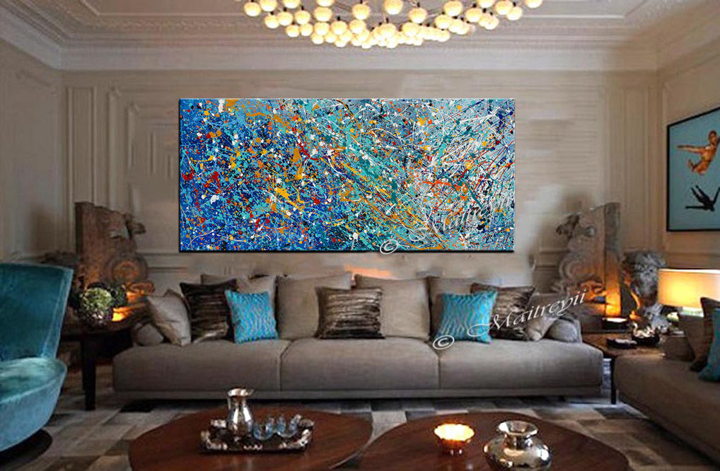 Paintings to Buy | Jackson Pollock | LargeModernArt - Vintage Beauty 98 - LargeModernArt