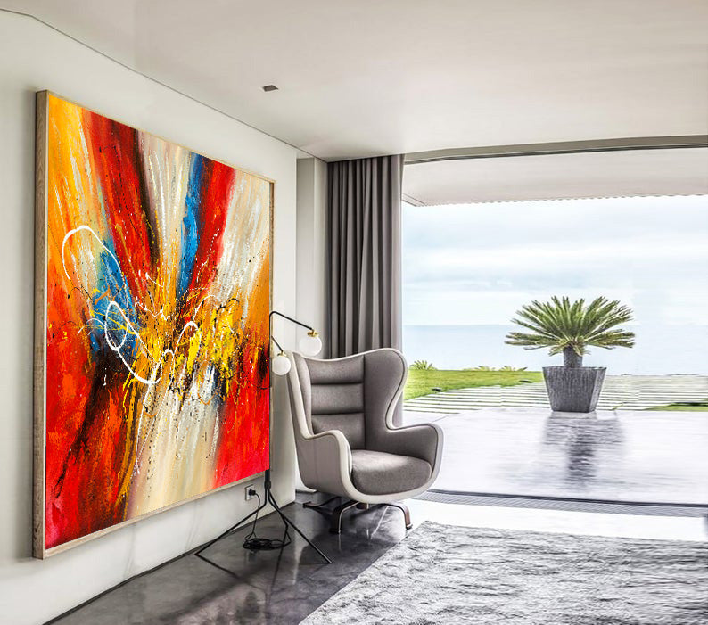 Large Modern Artwork for sale - Luxury home decoration Wall Art - Worldwide Shipping - LargeModernArt