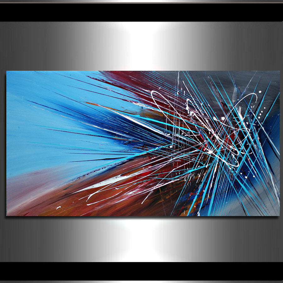 Original Painting For Sale | Disposition Abstract art | LargeModernArt - LargeModernArt