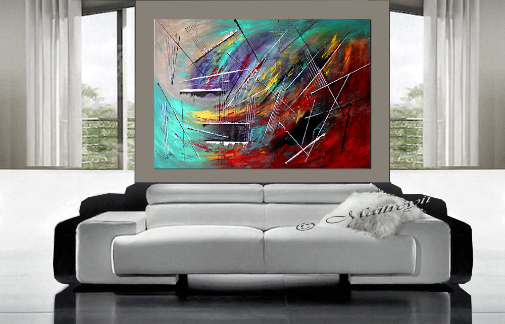 Large Wall Art Paintings Extremely Modern - Large Painting 27 - LargeModernArt